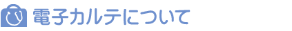 電子カルテについて